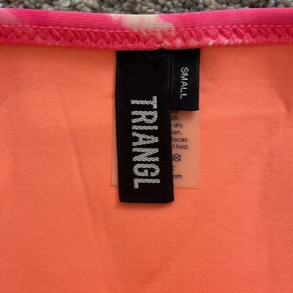 ⭐️ 3 for 20! Triangl pink tie dye bottoms small - Picture 4 of 5